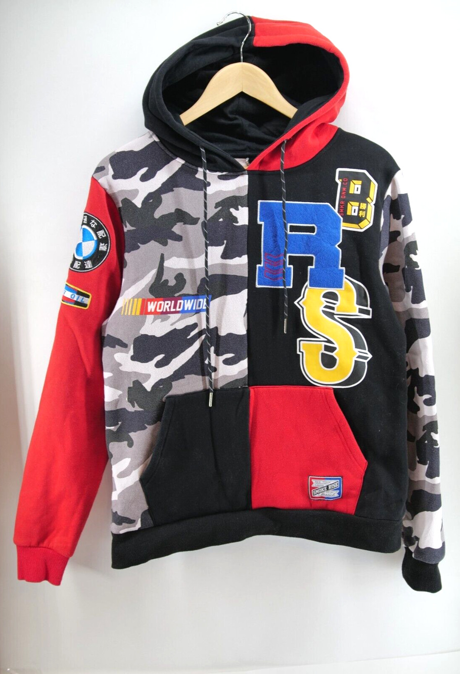 Smoke Rise Smkr Teq Worldwide BMW Hoodie Size M